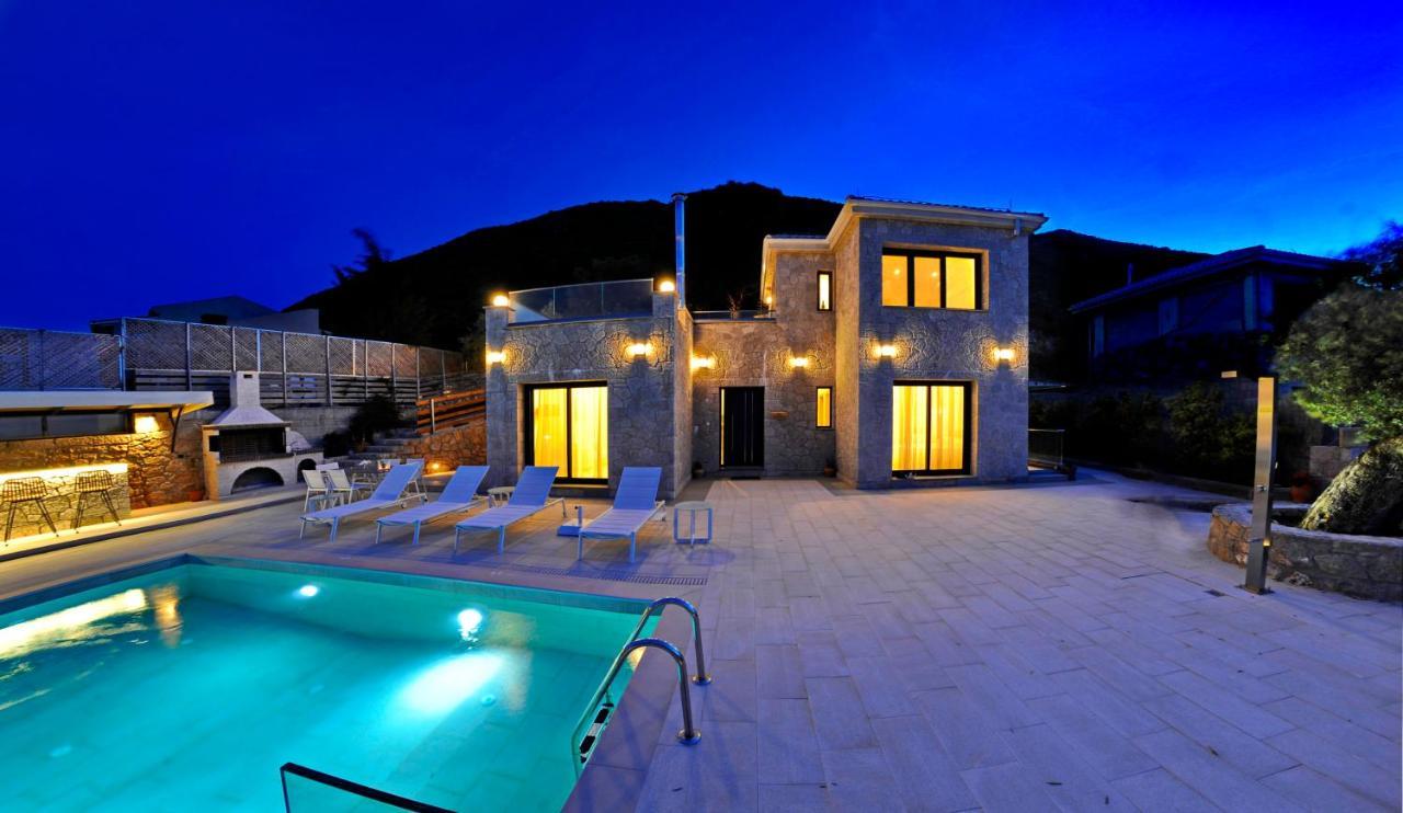 Ionian Stone Luxury Villa Nikiána Kültér fotó