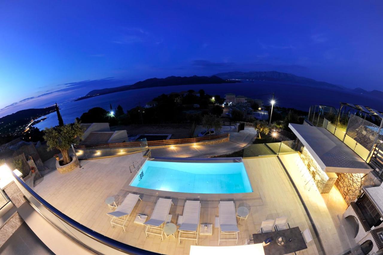 Ionian Stone Luxury Villa Nikiána Kültér fotó