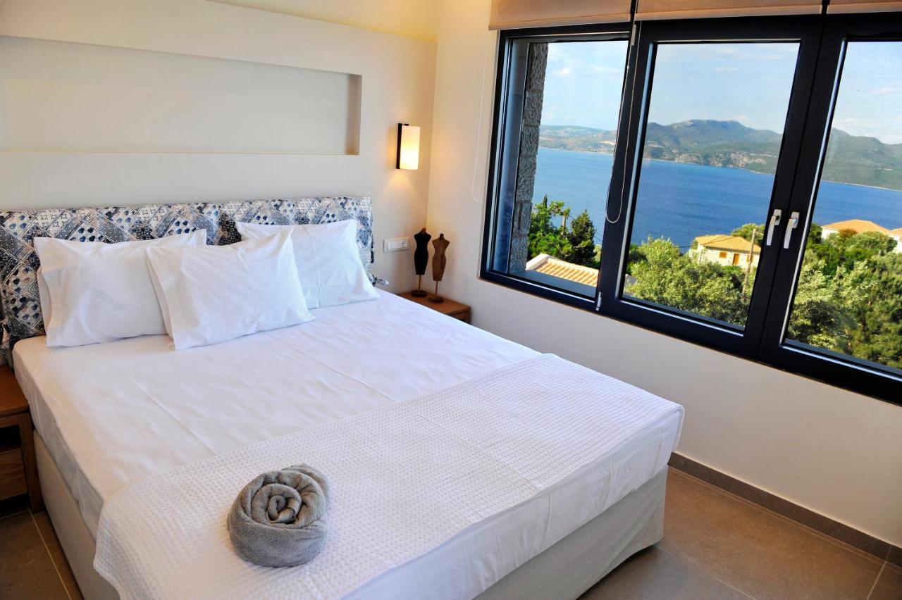 Ionian Stone Luxury Villa Nikiána Kültér fotó