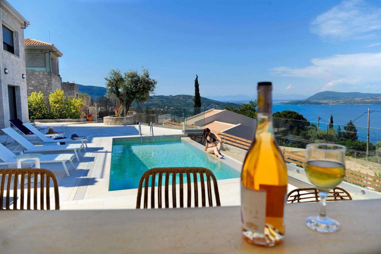 Ionian Stone Luxury Villa Nikiána Kültér fotó