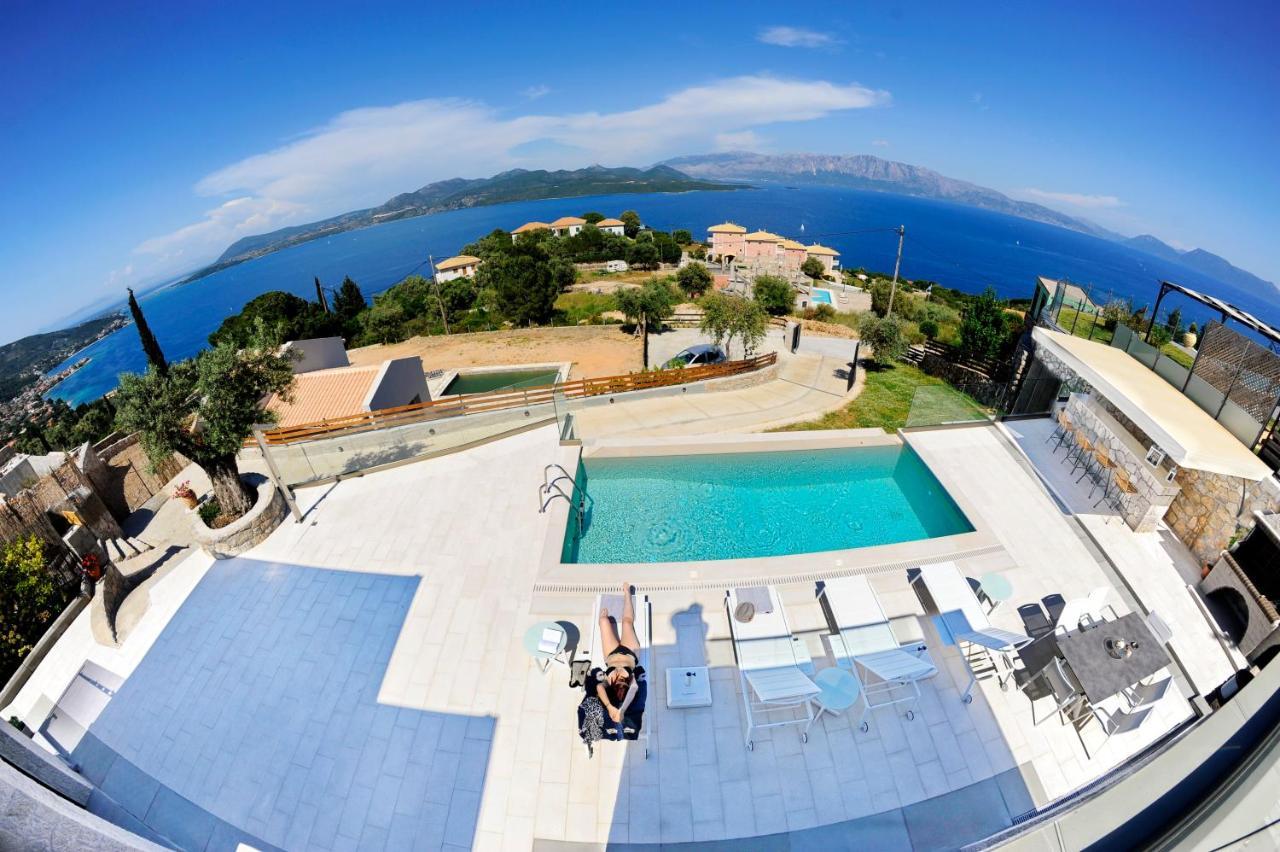 Ionian Stone Luxury Villa Nikiána Kültér fotó