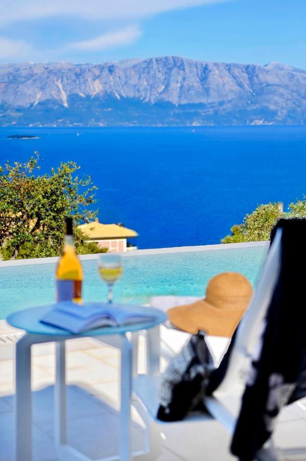 Ionian Stone Luxury Villa Nikiána Kültér fotó