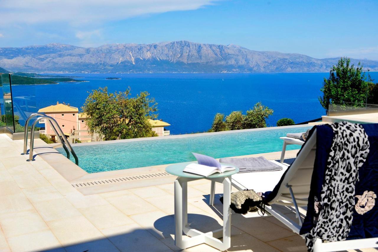 Ionian Stone Luxury Villa Nikiána Kültér fotó