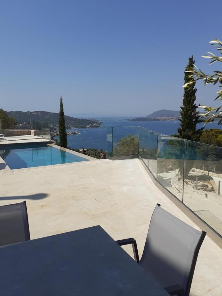 Ionian Stone Luxury Villa Nikiána Kültér fotó
