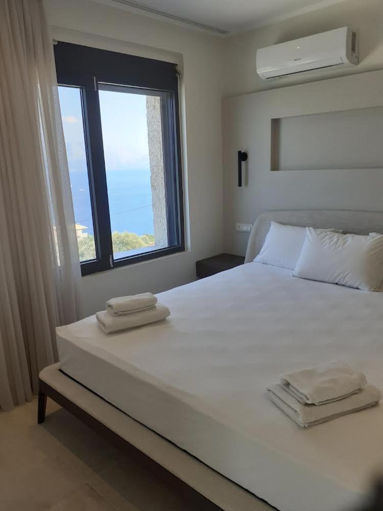 Ionian Stone Luxury Villa Nikiána Kültér fotó