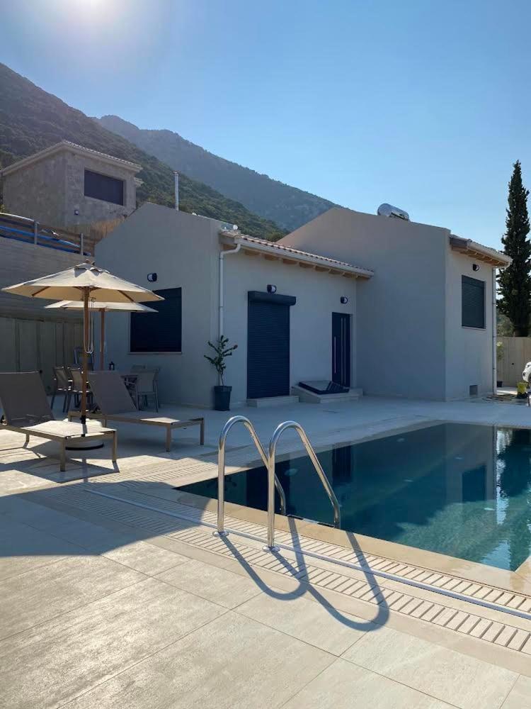 Ionian Stone Luxury Villa Nikiána Kültér fotó