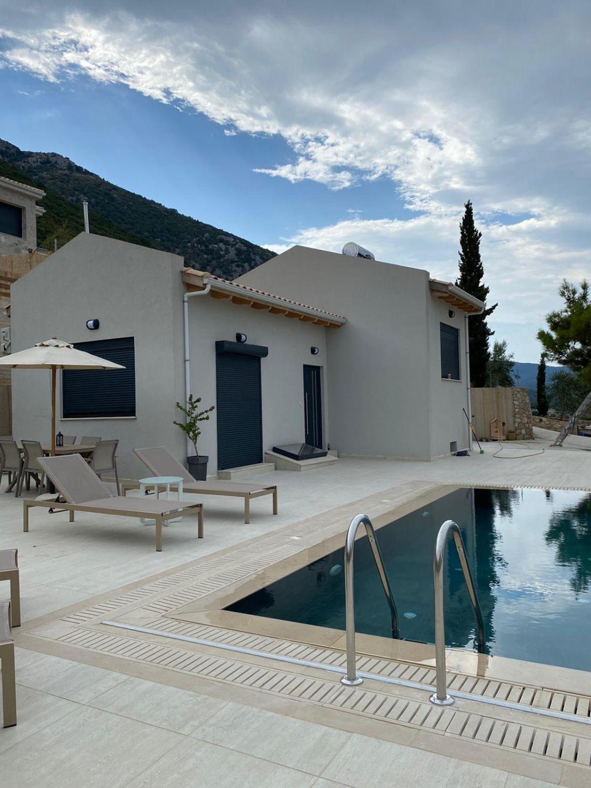 Ionian Stone Luxury Villa Nikiána Kültér fotó